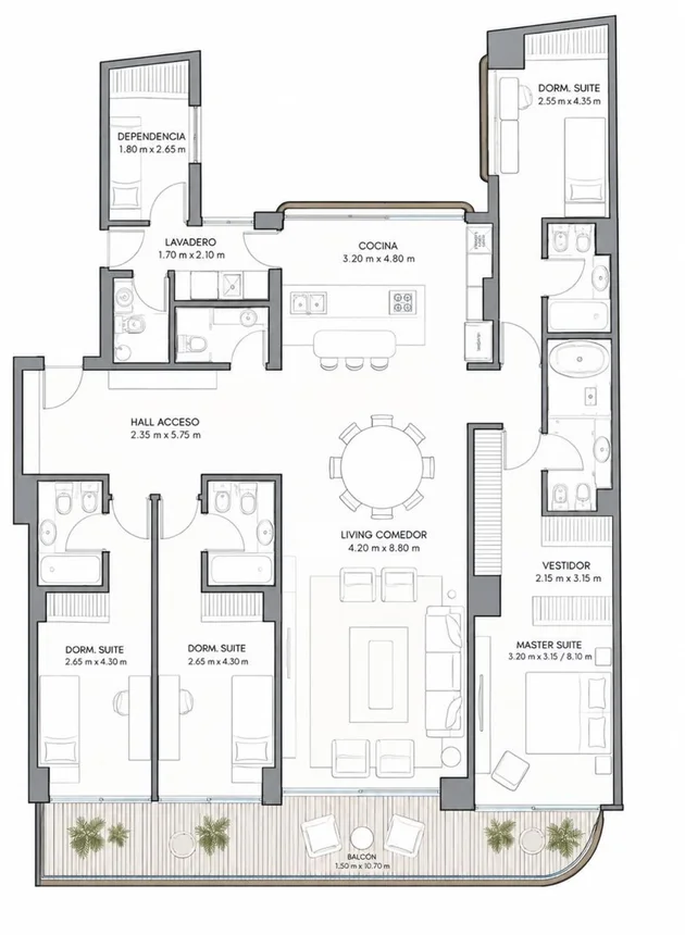 Semipiso en venta en Caballito, foto 2