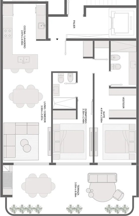 Departamento en venta en Flores, foto 2