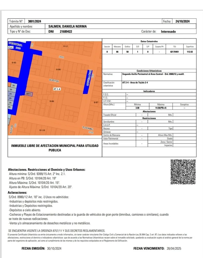 Casa de 3 ambientes en venta en Rosario, Alsina 300