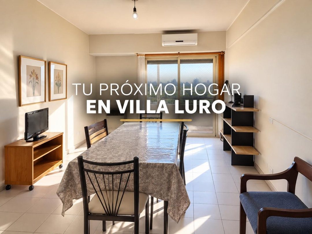 VENTA DEPARTAMENTO 3 AMB CON BAULERA EN VILLA LURO