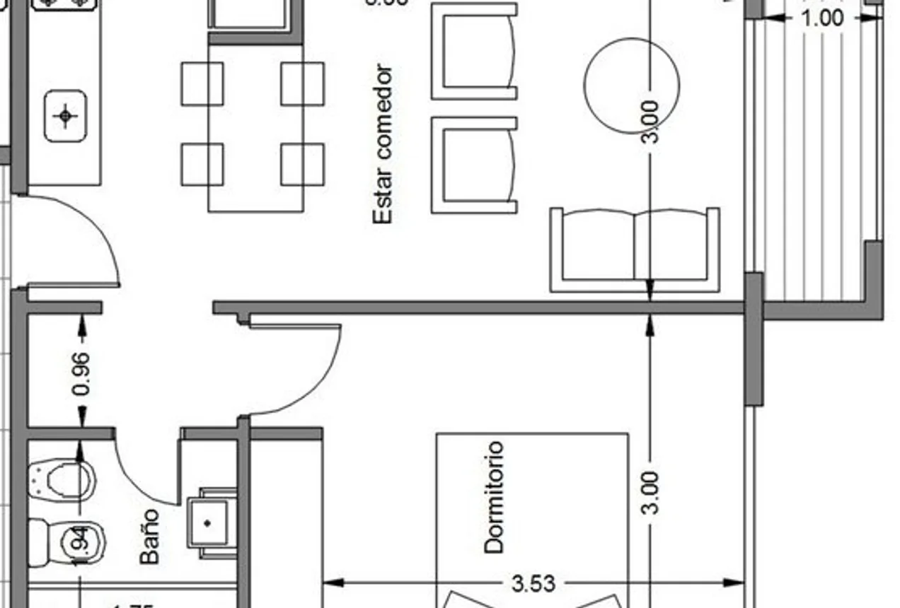 Departamento de 2 ambientes en venta en Villa Luzuriaga, Cervantes 2200, foto 3