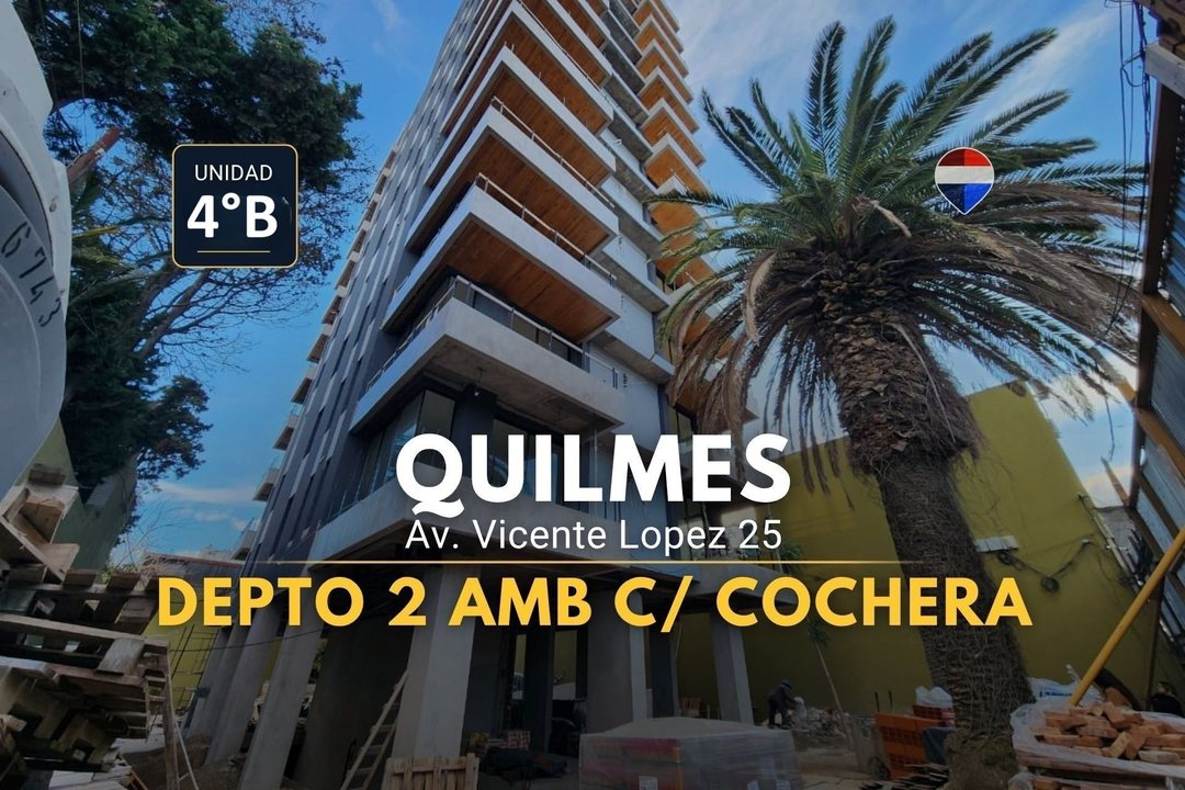 Venta departamento 2 ambientes Quilmes