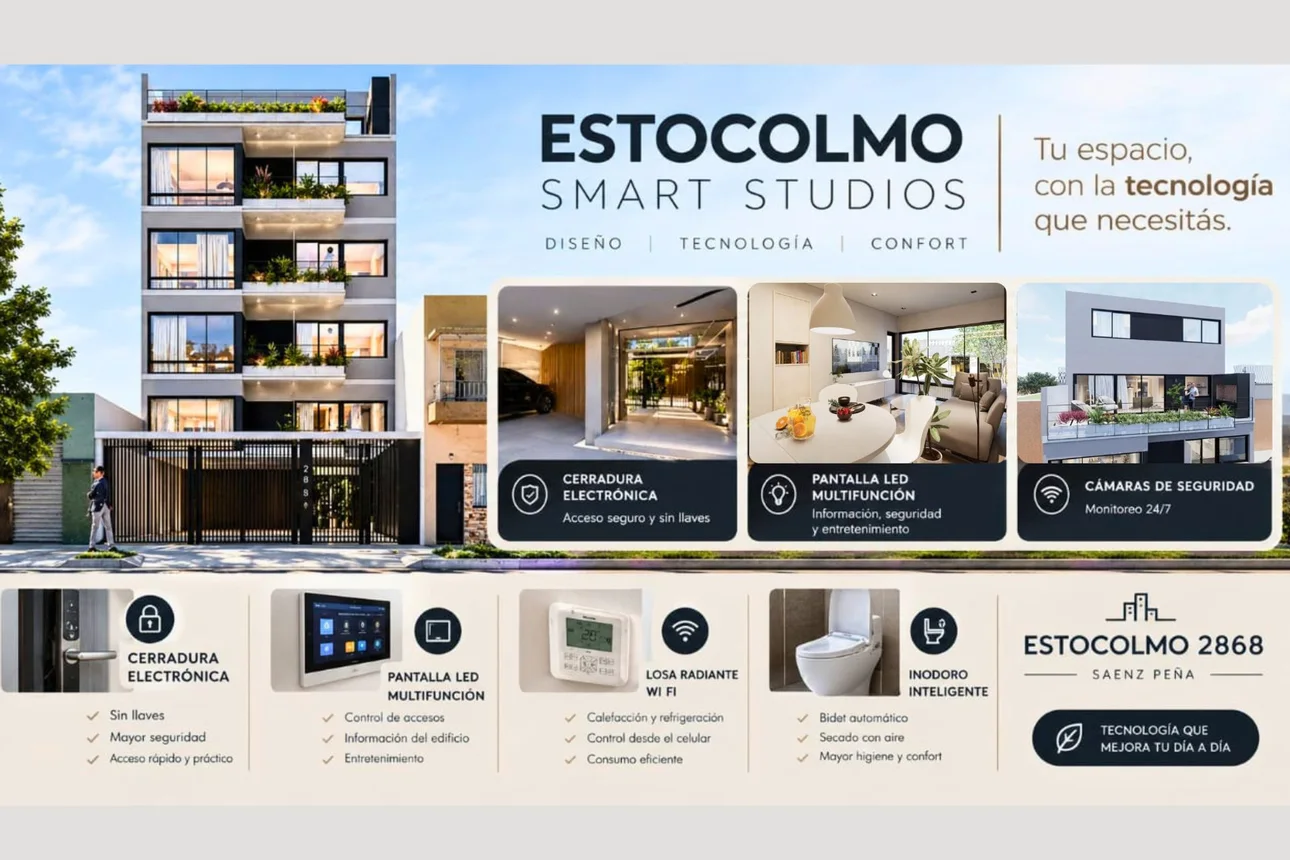 Monoambiente en venta en Sáenz Peña, Estocolmo 2800, foto 2