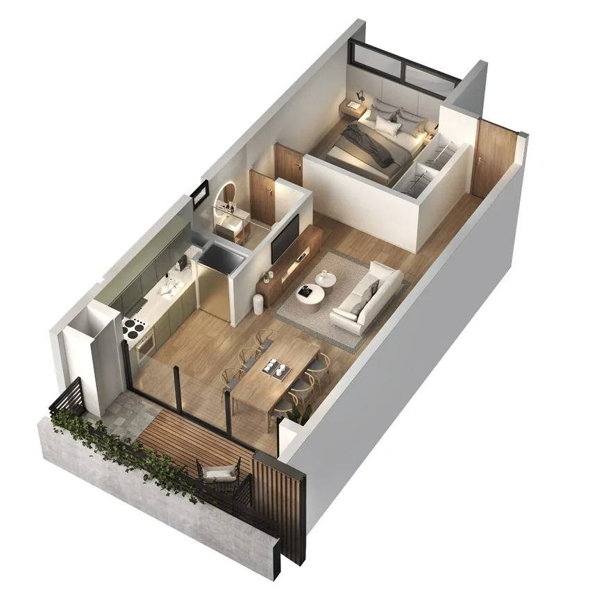 Departamento de 2 ambientes en venta en La Plata, 33 E/ 7 y 8 600, foto 2