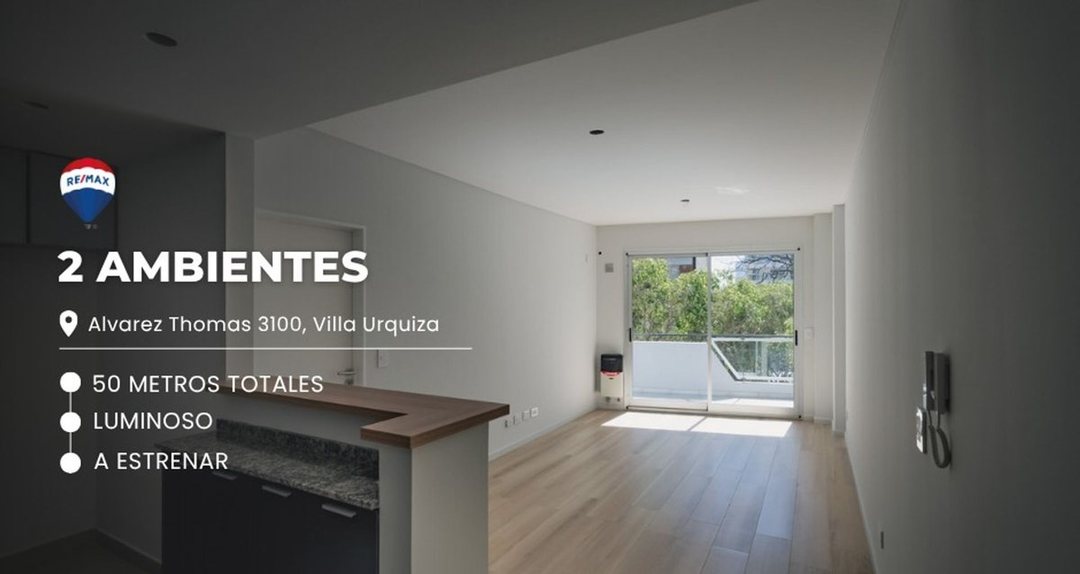 Departamento en Venta Villa Urquiza 2 Ambientes