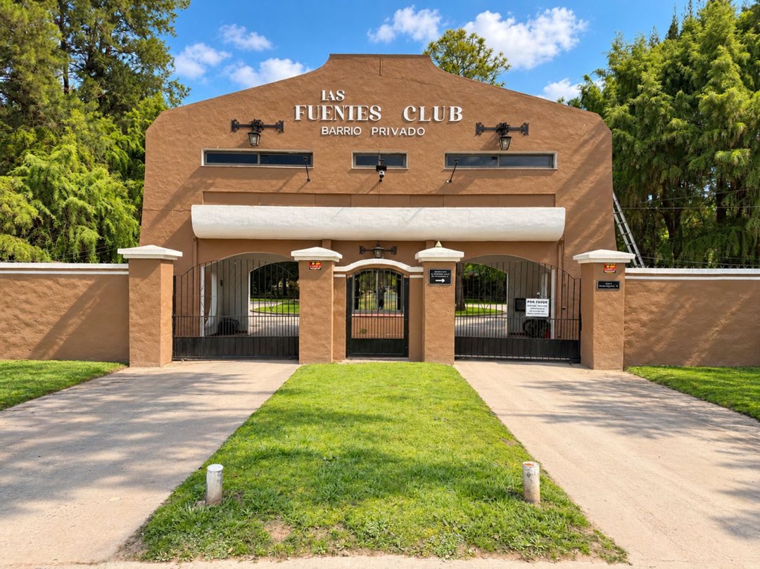Lote de 1098m2 Barrio Las fuentes - Tristan Suarez