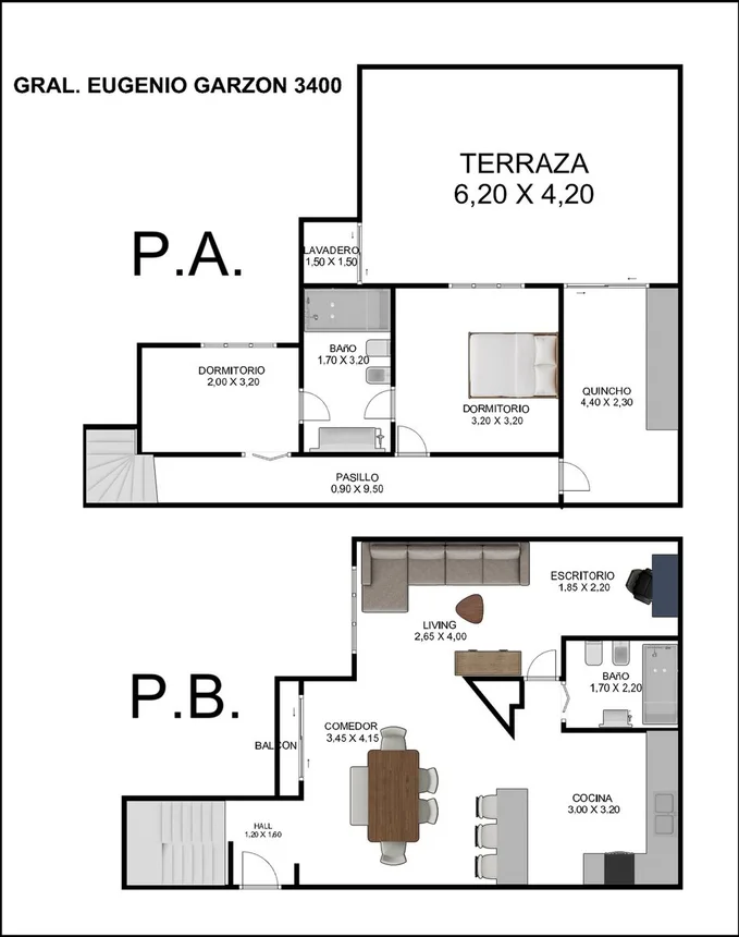 PH de 5 ambientes en venta en Parque Avellaneda, Calle General Eugenio Garzon 3400, foto 2
