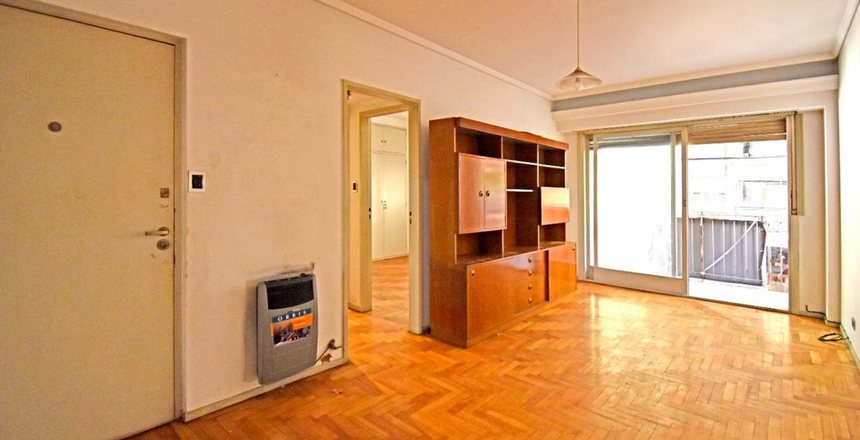 Venta 2 ambientes con Patio y Balcon al frente