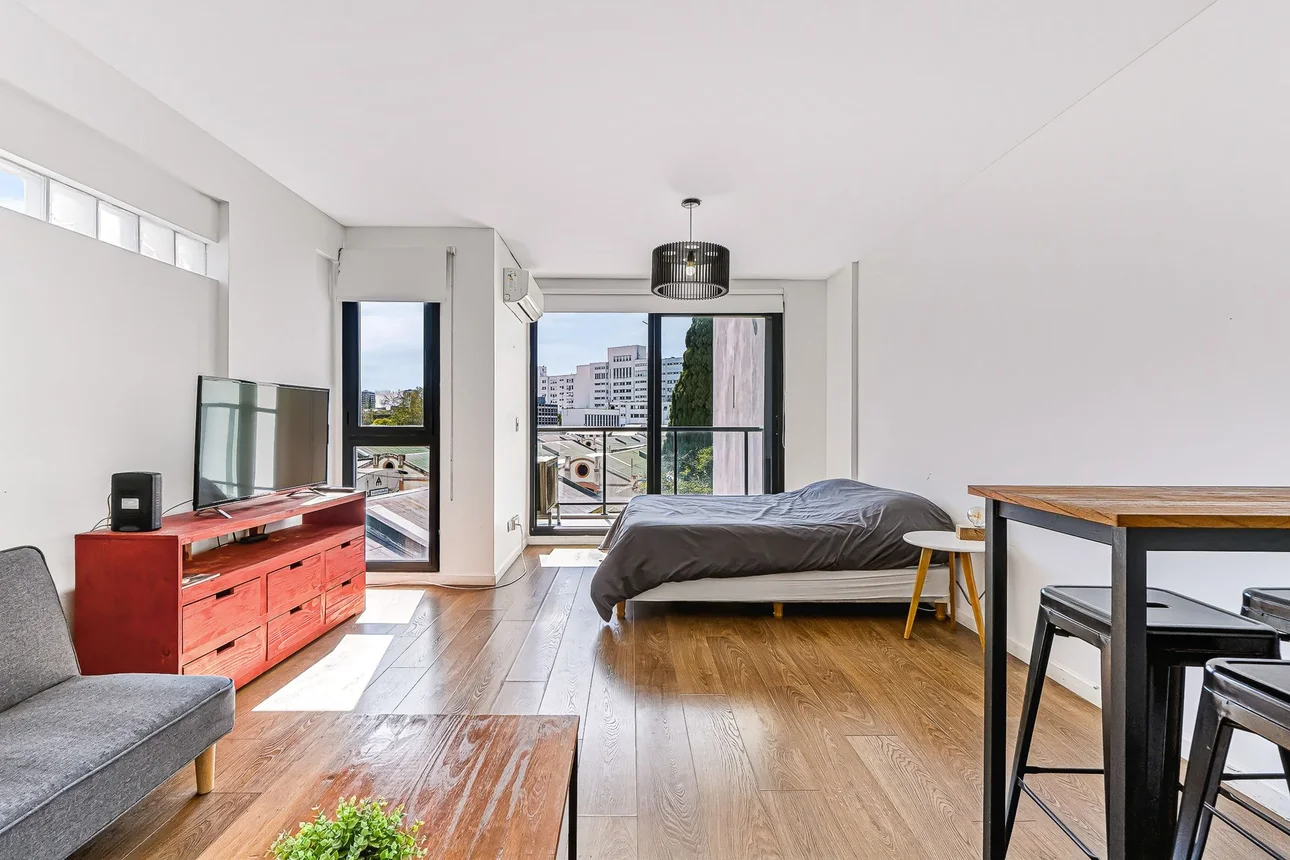 Venta monoambiente con balcon en palermo hollywood, foto 1