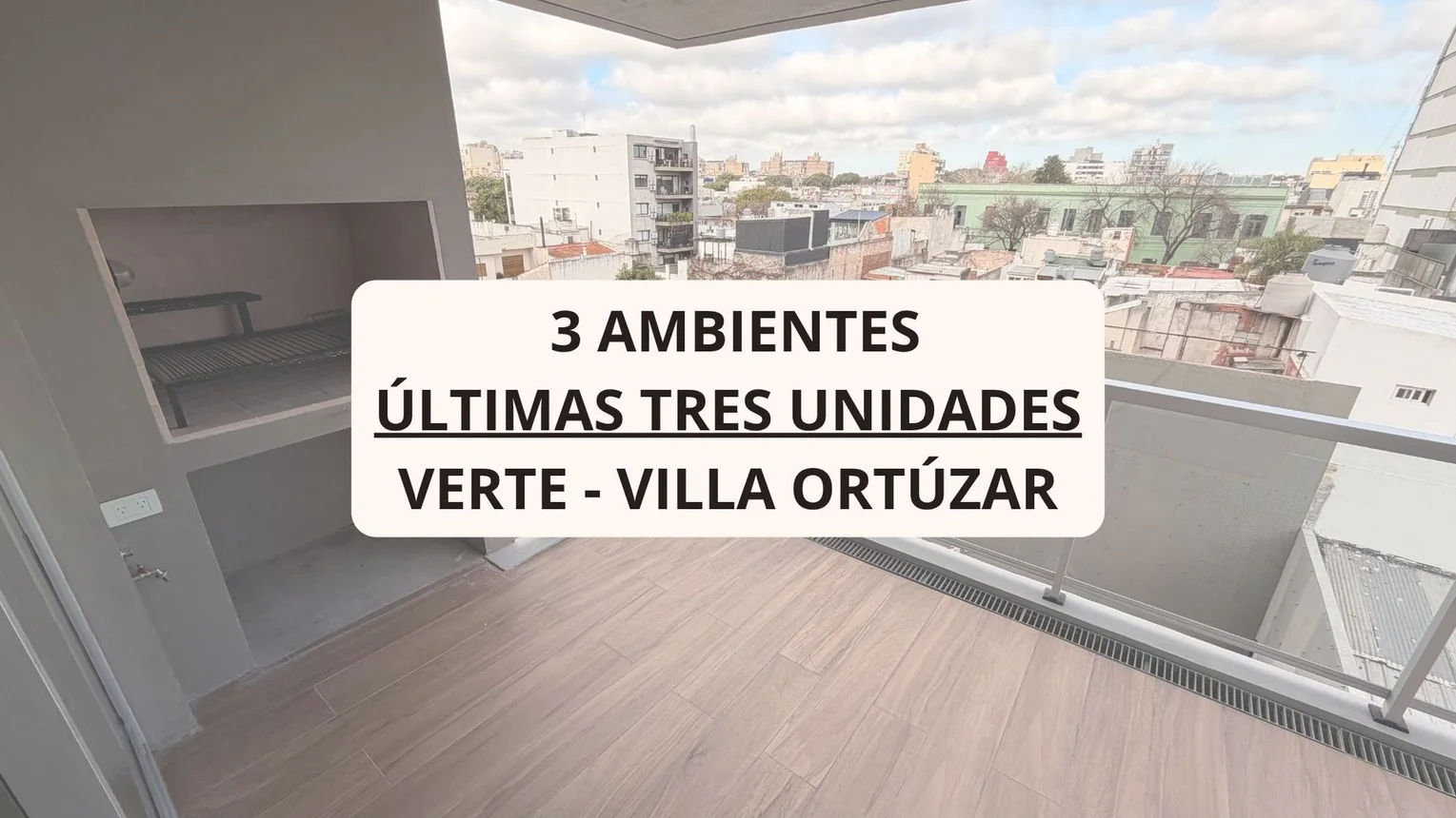 Departamento en venta en Villa Ortúzar