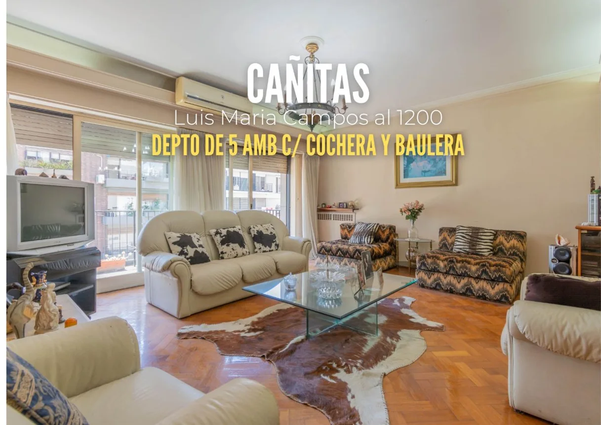 Piso de 5 ambientes en venta en Palermo, Avenida Luis María Campos 1200