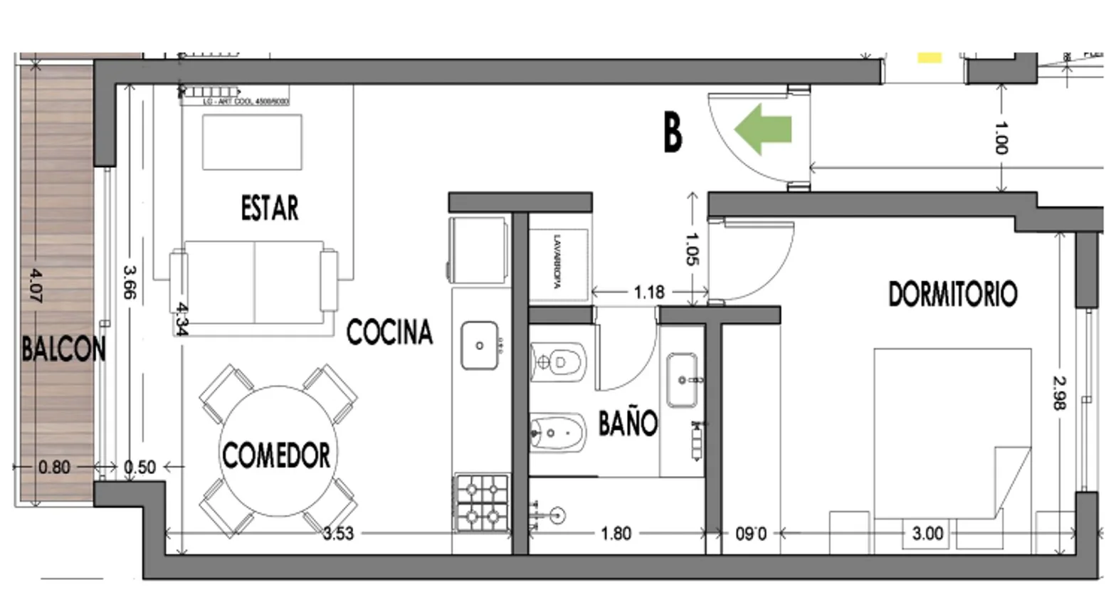 Departamento en venta en La Plata, foto 2