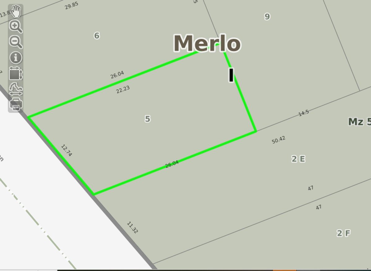 Foto 7 — VENTA LOTE MERLO CENTRO OPORTUNIDAD