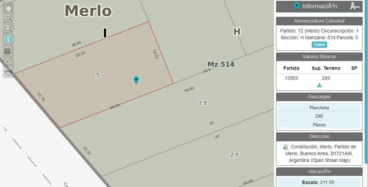 Foto 6 — VENTA LOTE MERLO CENTRO OPORTUNIDAD