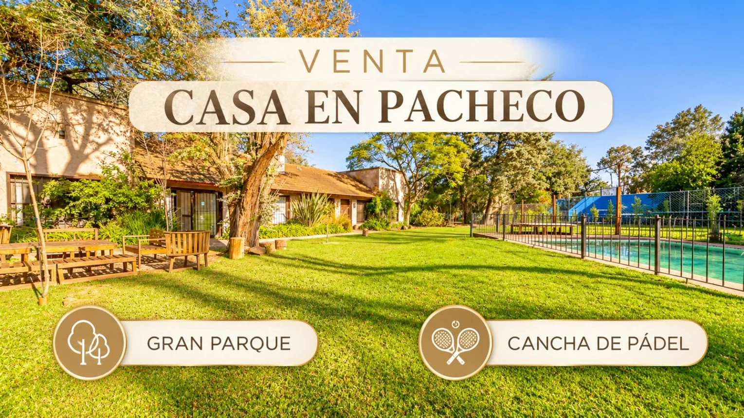 Casa de 5 ambientes en venta en General Pacheco, Cuba 200