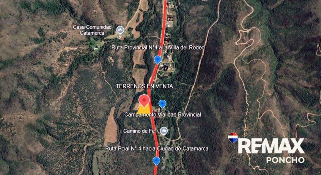 SE VENDEN DOS TERRENOS EN EL RODEO, RUTA 4 KM 33