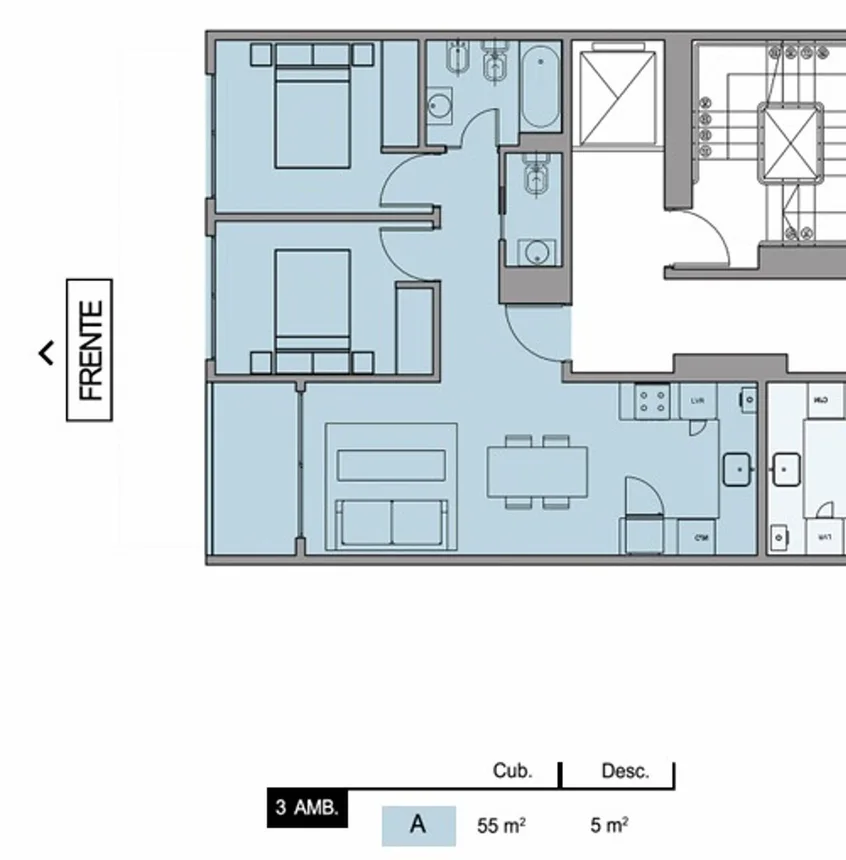 Departamento de 3 ambientes en venta en Vélez Sarsfield, Avenida Rivadavia 8800, foto 3