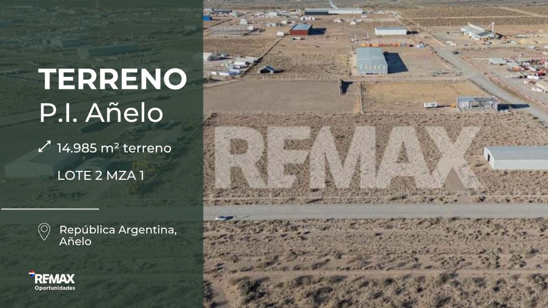VENTA TERRENO EN PARQUE INDUSTRIAL
