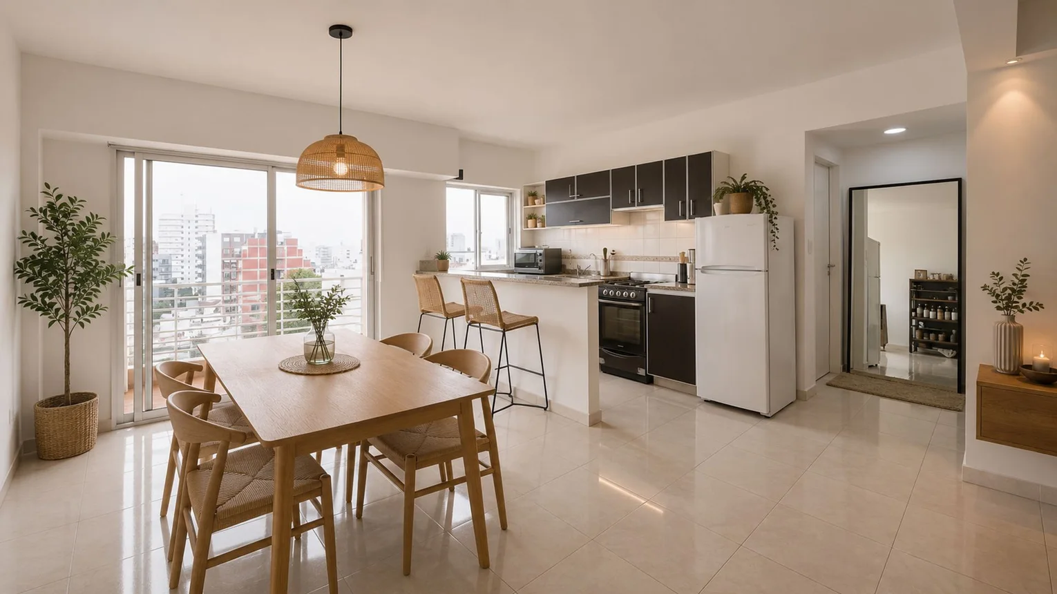 Semipiso de 2 ambientes en venta en Flores, Portela 200