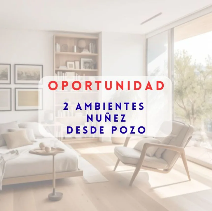 Departamento en venta en Núñez, Nuñez 2300