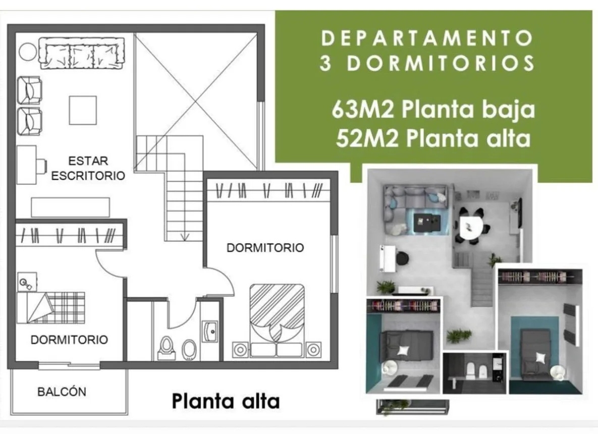 Dúplex de 5 ambientes en venta en Guaymallén, 25 de Mayo 2100, foto 2