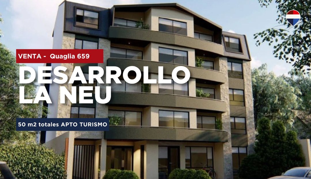 DPTO  2 amb en construcción CENTRO BARILOCHE
