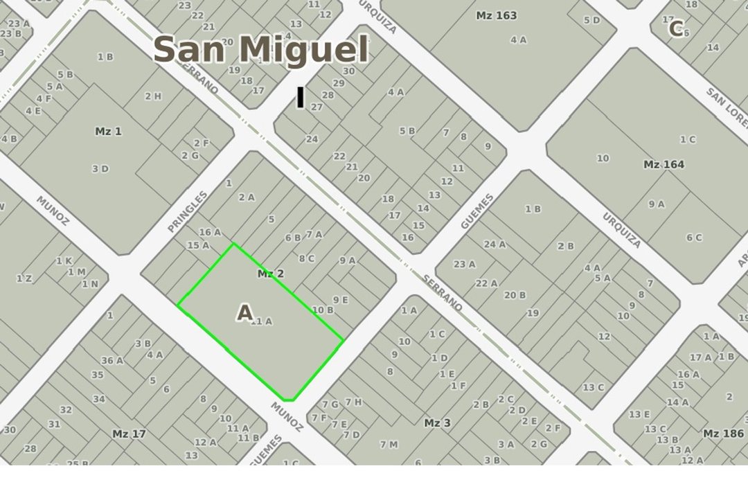 LOTE EN VENTA SAN MIGUEL IDEAL EMPRENDIMIENTO