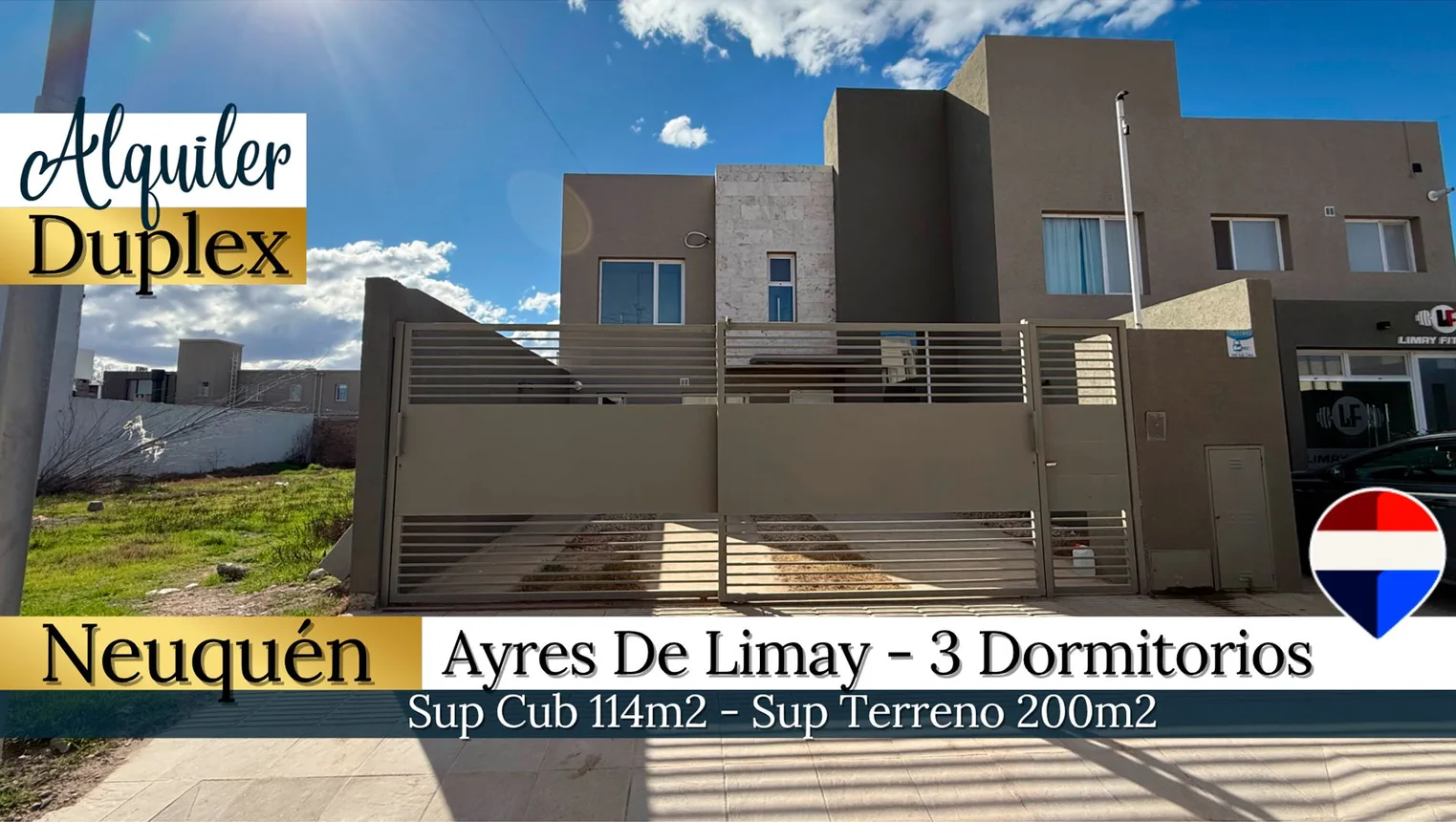 Alquiler duplex 3 dorm. b° ayres de limay, foto 1