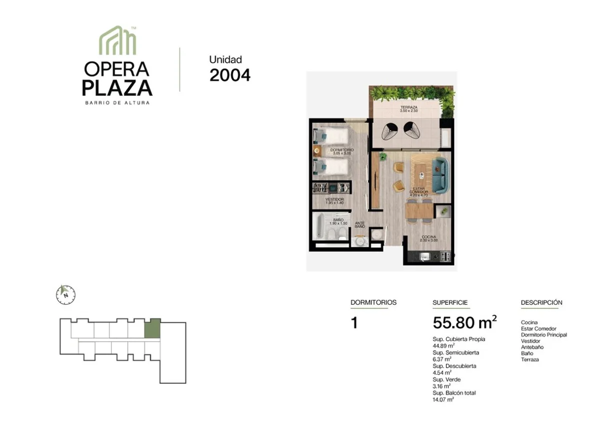 Departamento de 2 ambientes en venta en Córdoba, Cruz Roja Argentina 0, foto 2