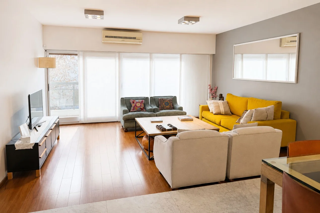 Venta piso 4 ambientes amoblado, las cañitas, foto 3