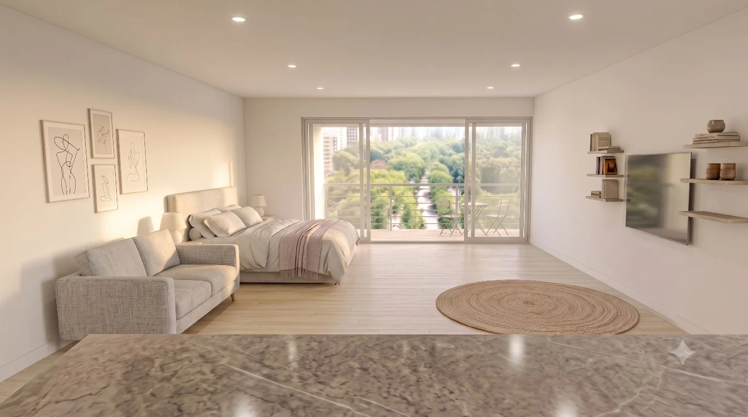 Monoambiente en venta en Monte Castro