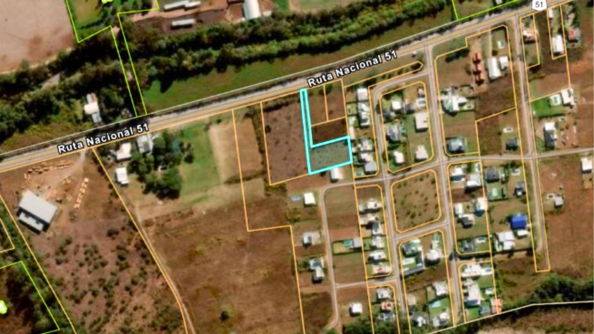 TERRENO VENTA CAMPO QUIJANO SOBRE RUTA 51 1910 M2 - foto 2