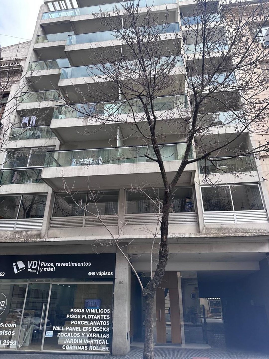 Departamento monoambiente div fte balcon coch opc