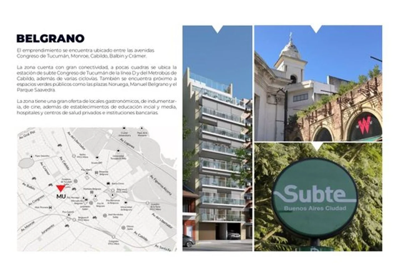 Monoambiente en venta en Belgrano, Manuel Ugarte 3000, foto 5