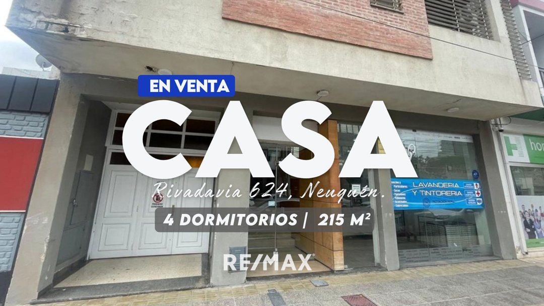VENTA CASA EN PH, 4 DORMITORIOS CENTRO NEUQUEN