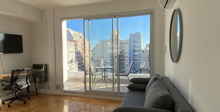 VENTA  DEPARTAMENTO  2 AMB CON TERRAZA Y SUM
