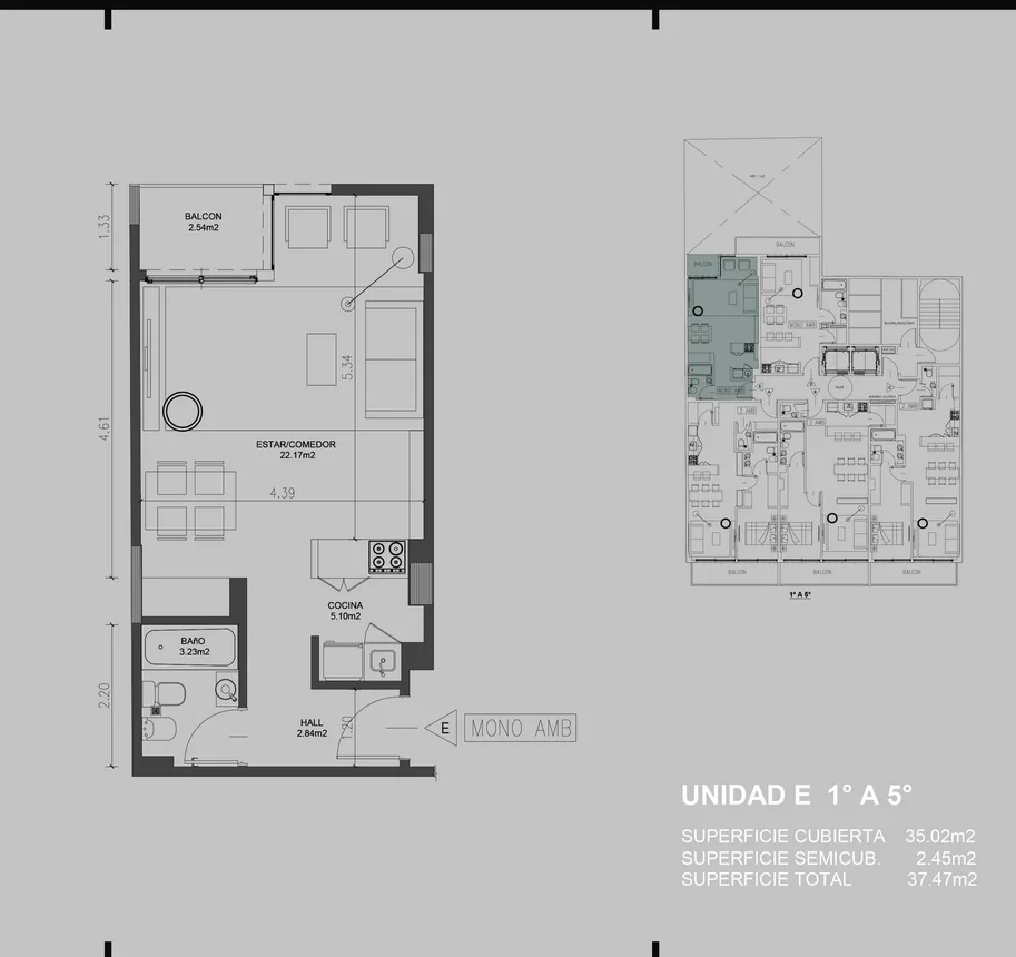 Monoambiente en venta en Villa Ortúzar, foto 3