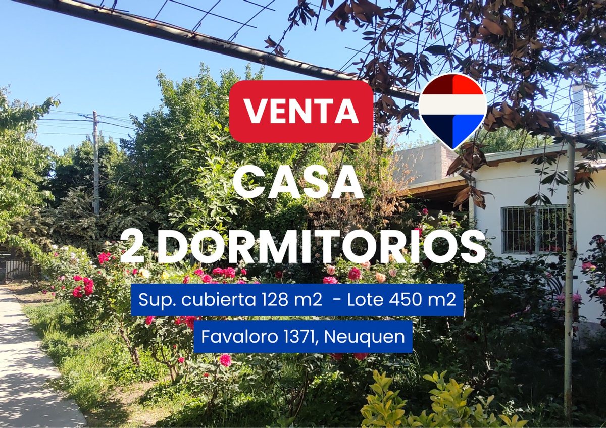 VENTA CASA 2 DORM. B° ALTOS LIMAY NEUQUEN