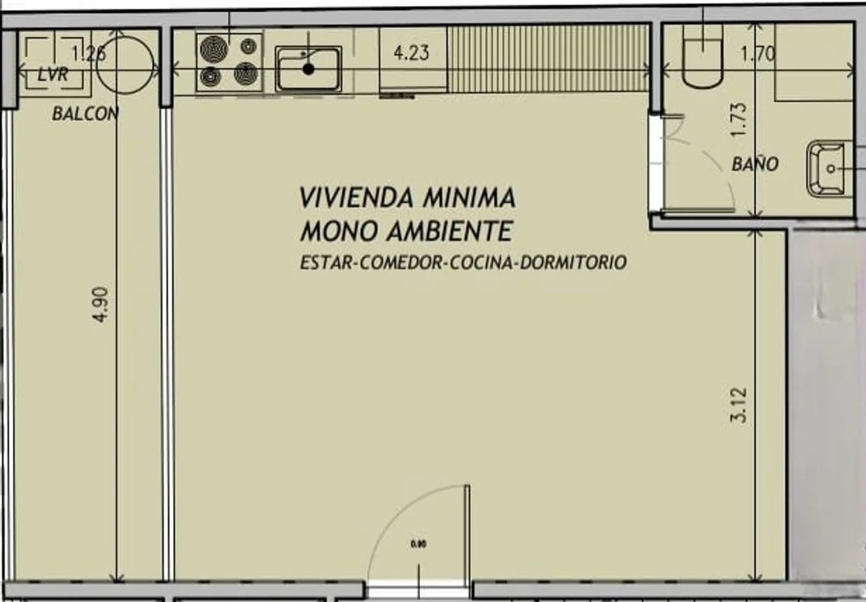 Departamento en venta en Almagro, foto 3