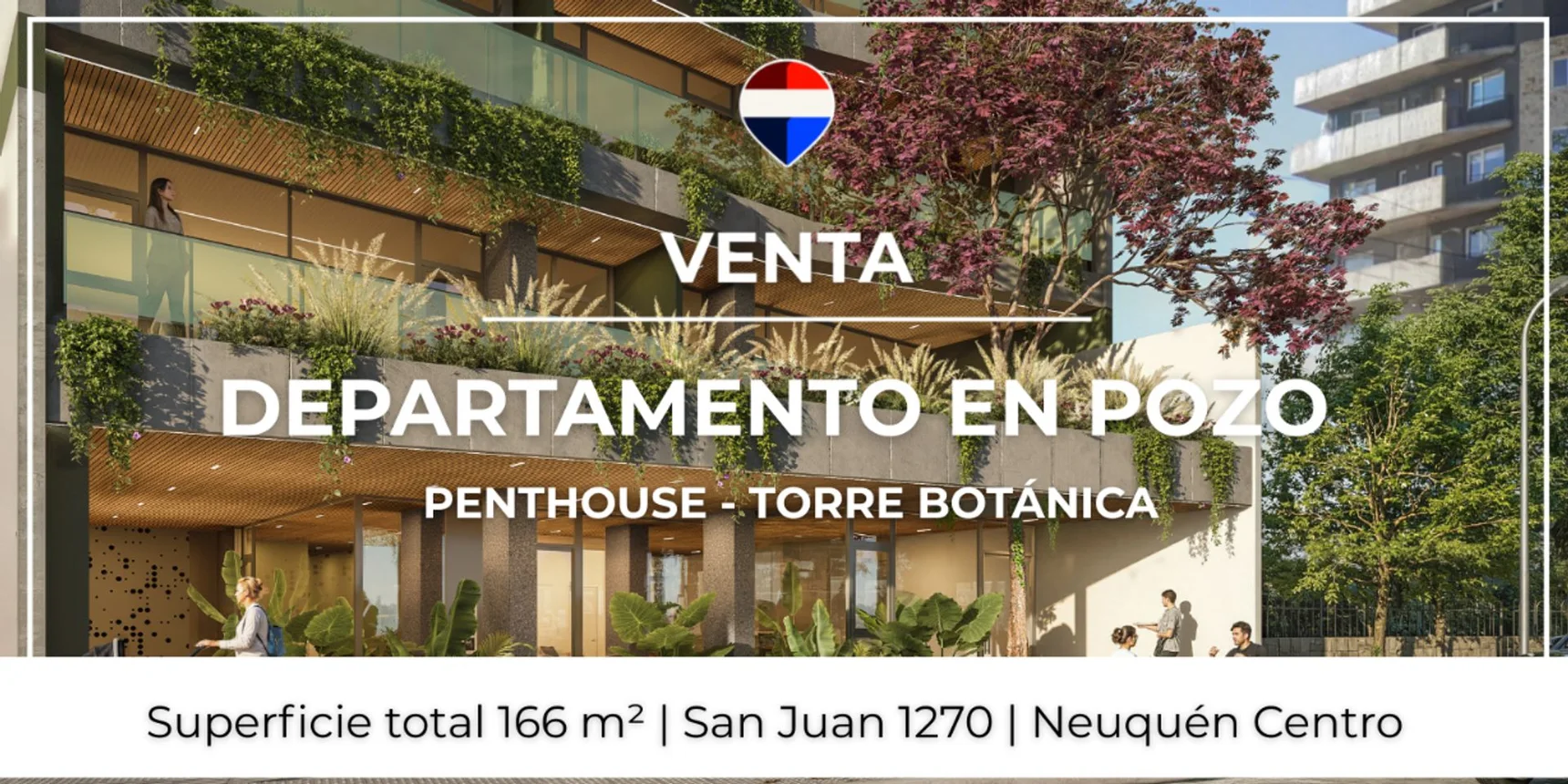 Venta dpto penthouse en pozo - torre botánica, foto 1