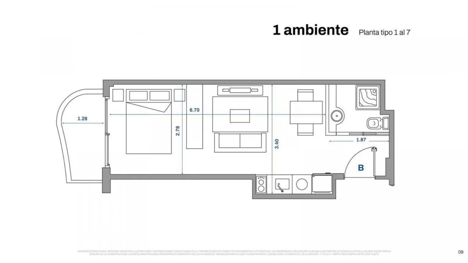 Departamento en venta en Colegiales, foto 2