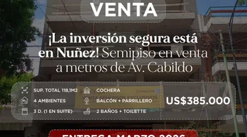 High Park Nuñez | 4 ambientes c/cochera