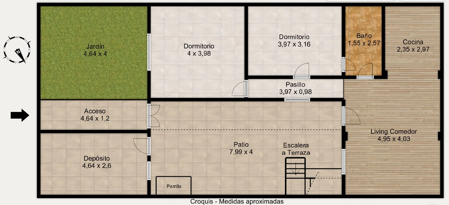 Casa de 4 ambientes en venta en Mataderos, Pasaje Olivos 5600, foto 2