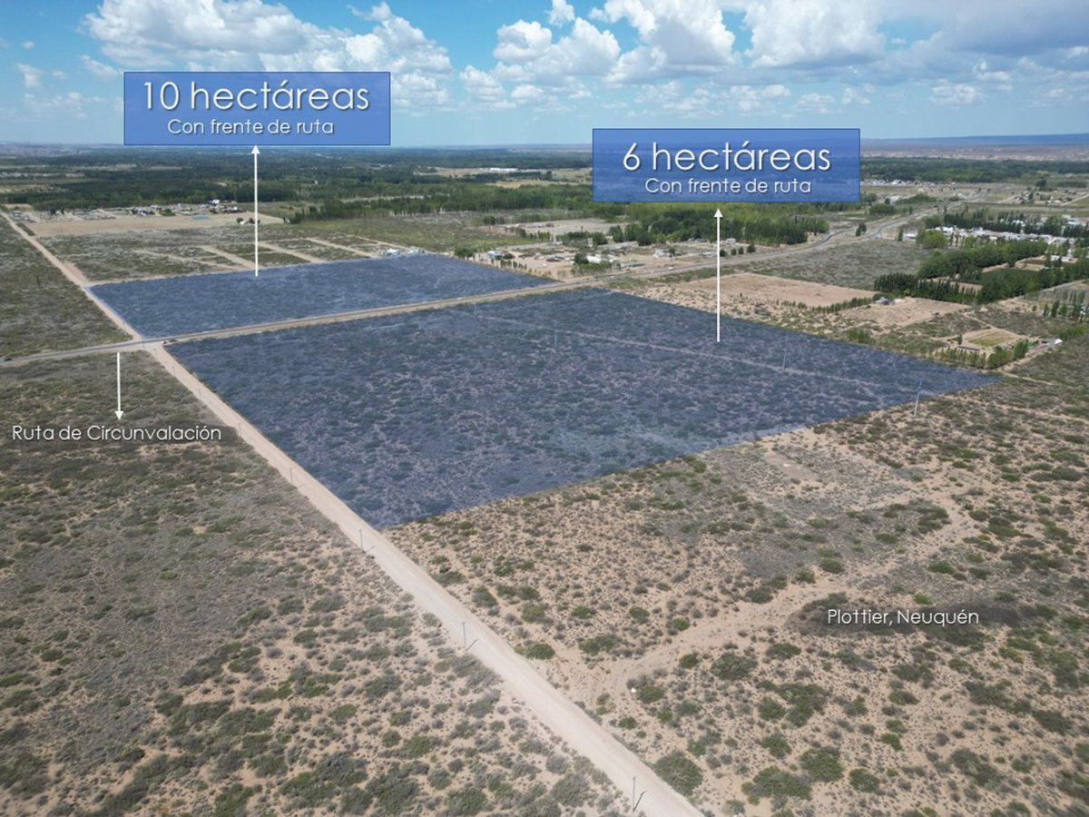 Foto 2 — VENTA DE LOTE 10 HECTAREAS PLOTTIER NEUQUEN