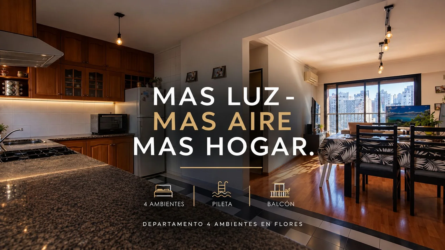 Departamento en venta en Flores