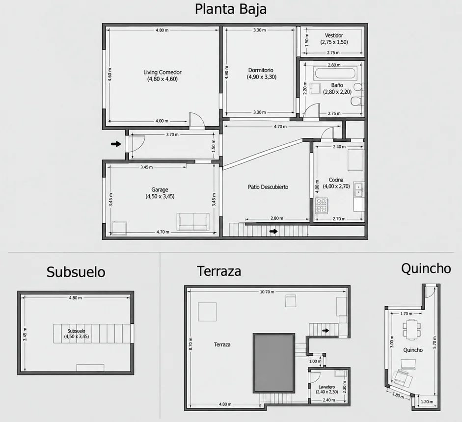 PH de 3 ambientes en venta en Almagro, Mexico 3500, foto 3