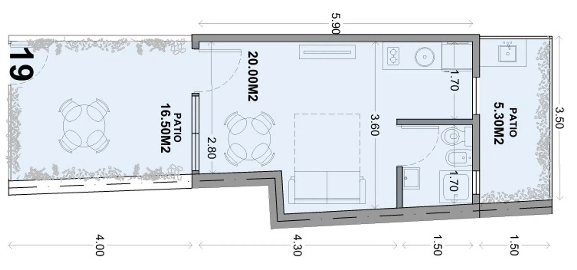 Departamento en venta en San Telmo, foto 2