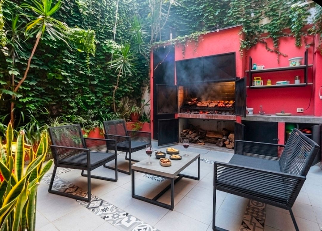 Ph 4 ambientes-Villa Devoto - patio y parrilla