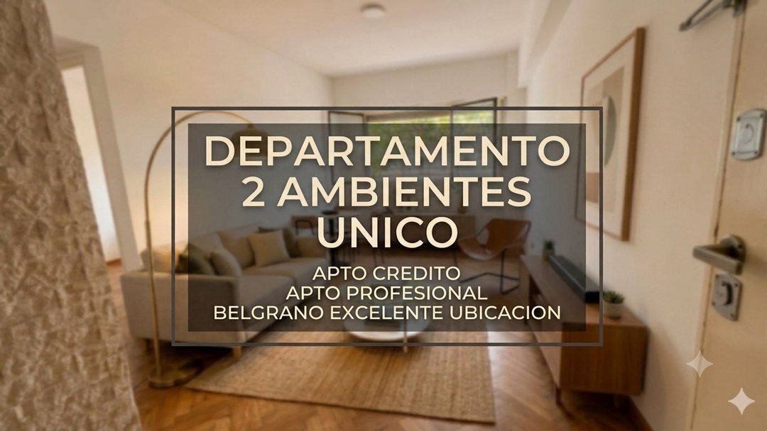 DEPARTAMENTO  APTO PROFESIONAL EXCELENTE UBICACION