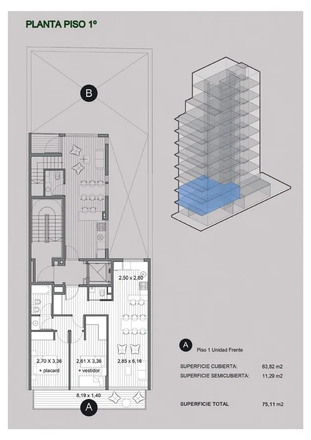 Departamento en venta en Villa del Parque, foto 2